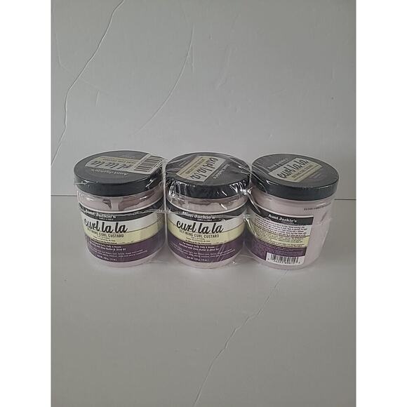 Aunt Jackies Curl La La Defining Curl Custard - Lot of 3 - Picture 1 of 5